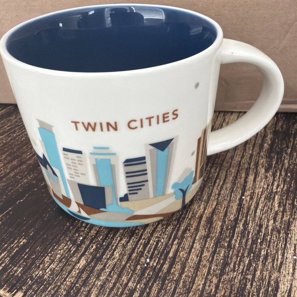 Starbucks, Twin Cities, You Are Here Collection 14oz Coffee Mug